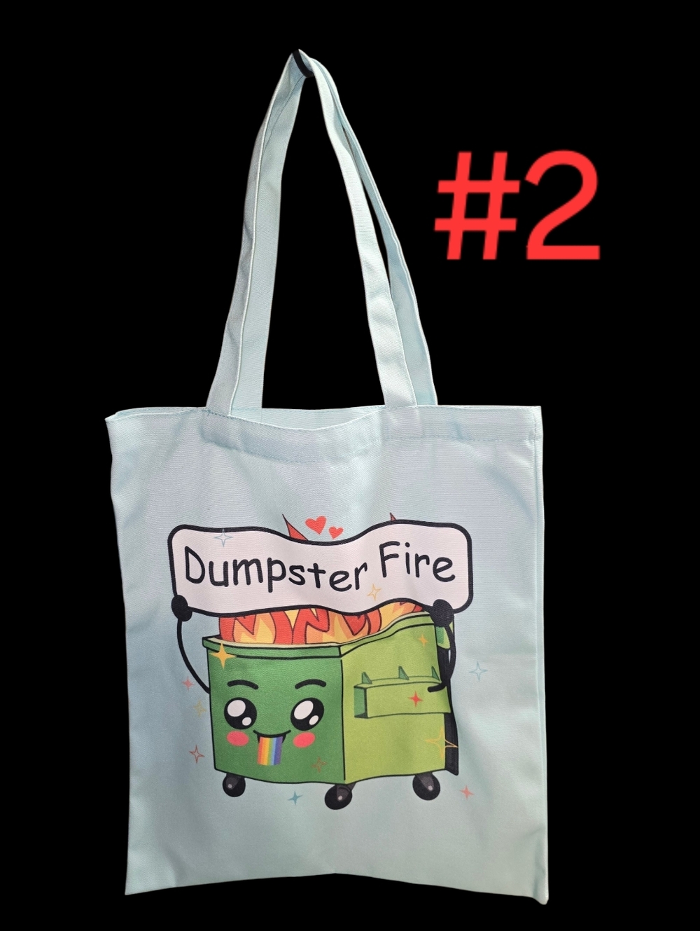 Everything Is Fine Dumpster Fire! Tote Bags, Notebook Or Socks - Picture 3 of 8